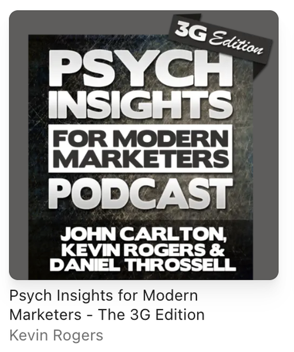 Psych Insights for Modern Marketers podcast cover